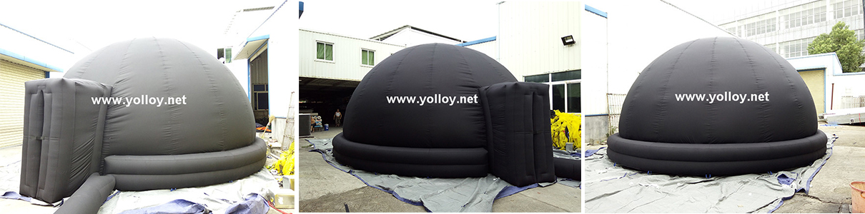 inflatable planetarium projection dome tent