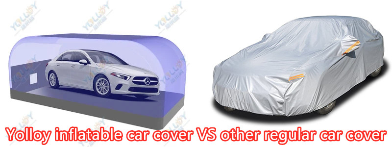 Yolloy inflatable car cover VS other regular car cover