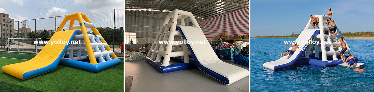 inflatable jungle joe slide