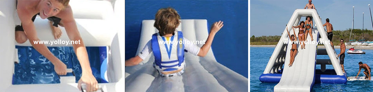 Inflatable Jungle Joe With Climbing Water Slide
