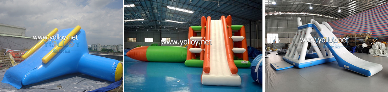 Inflatable Water Floating Slide