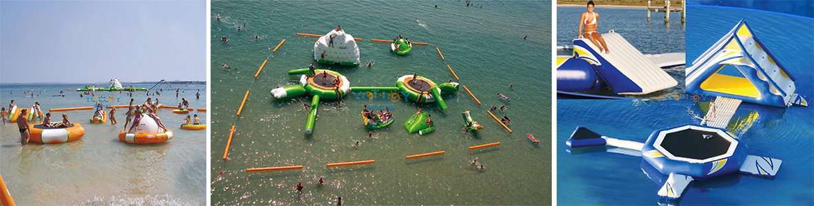 inflatable water amusement park