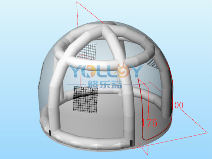 bubble campint tent