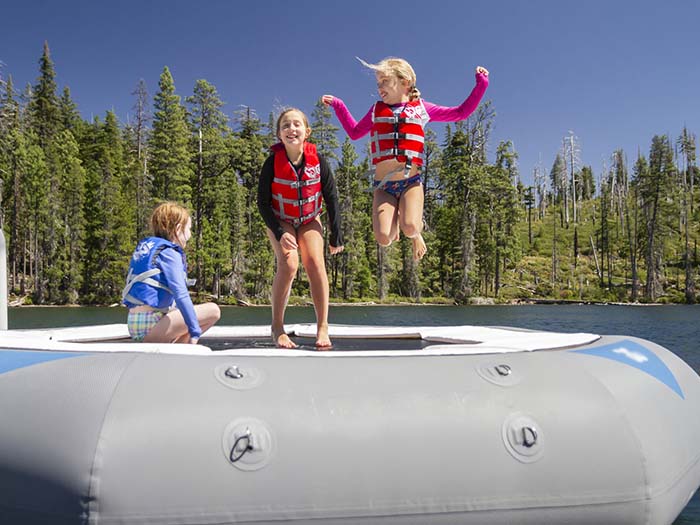 inflatable water trampoline