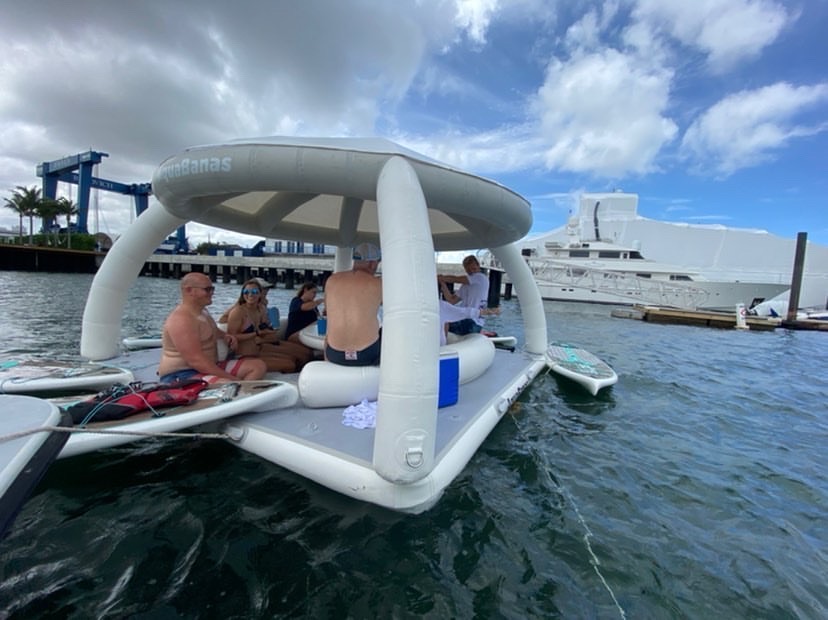 water party tent