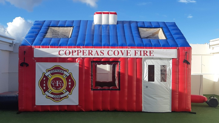inflatable escape room
