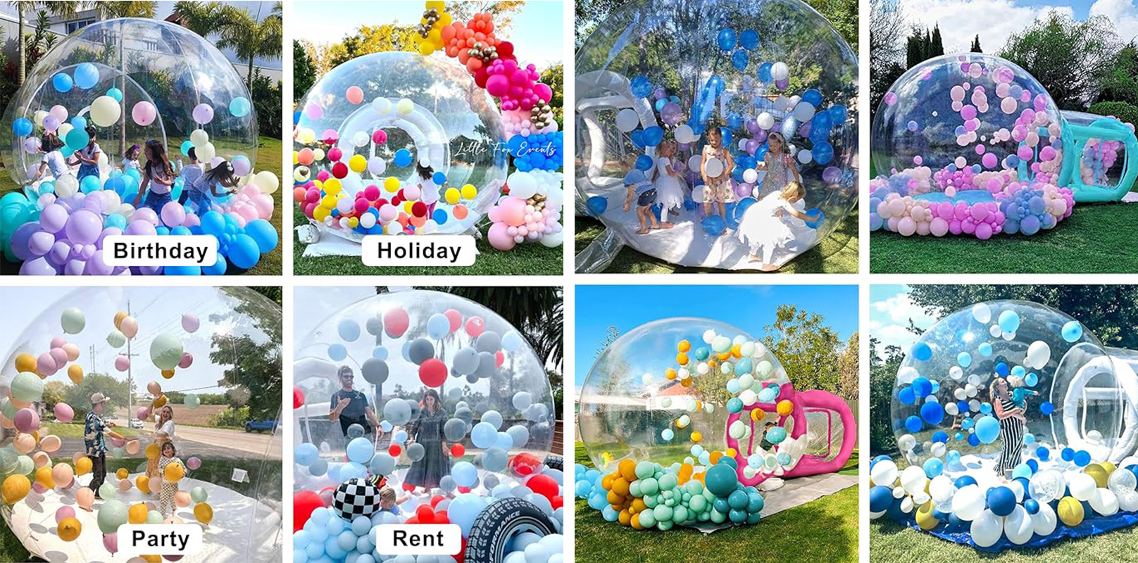 Party Event Decoration Inflatable Clear Bubble House Camping Tent7