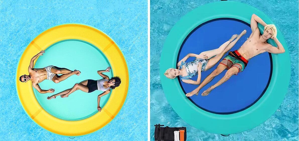 Inflatable Circular Mesh Dock
