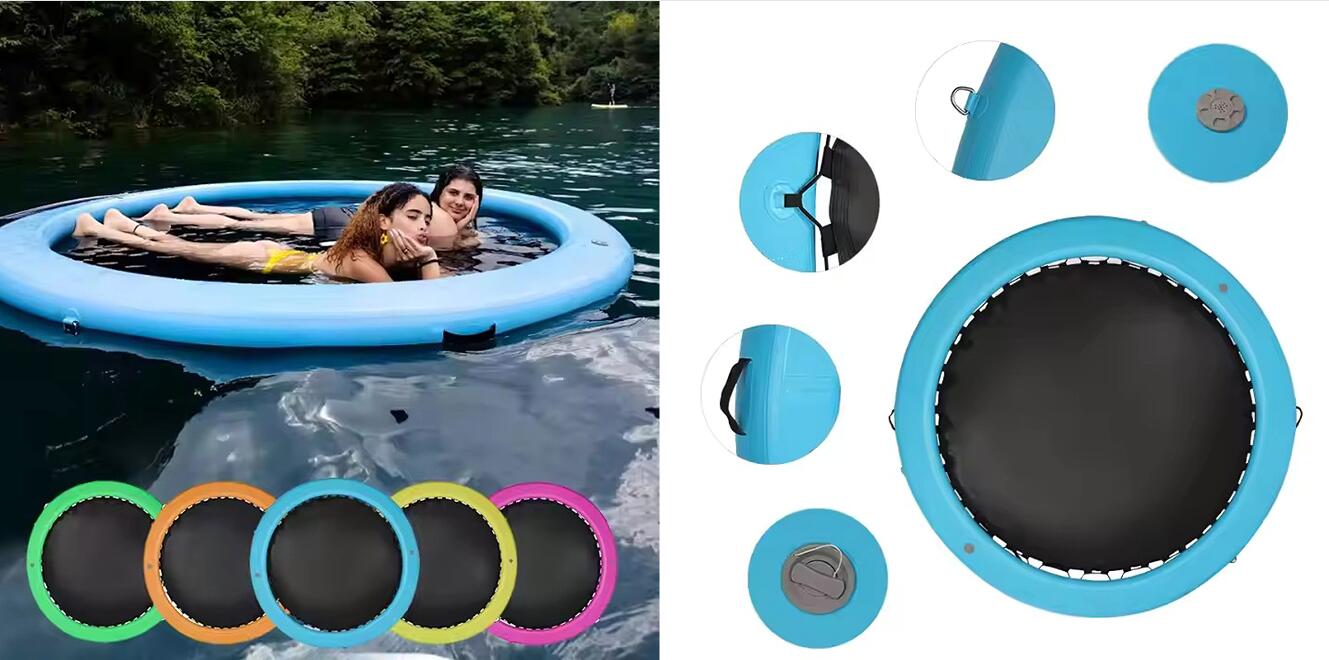 Inflatable Circular Mesh Dock