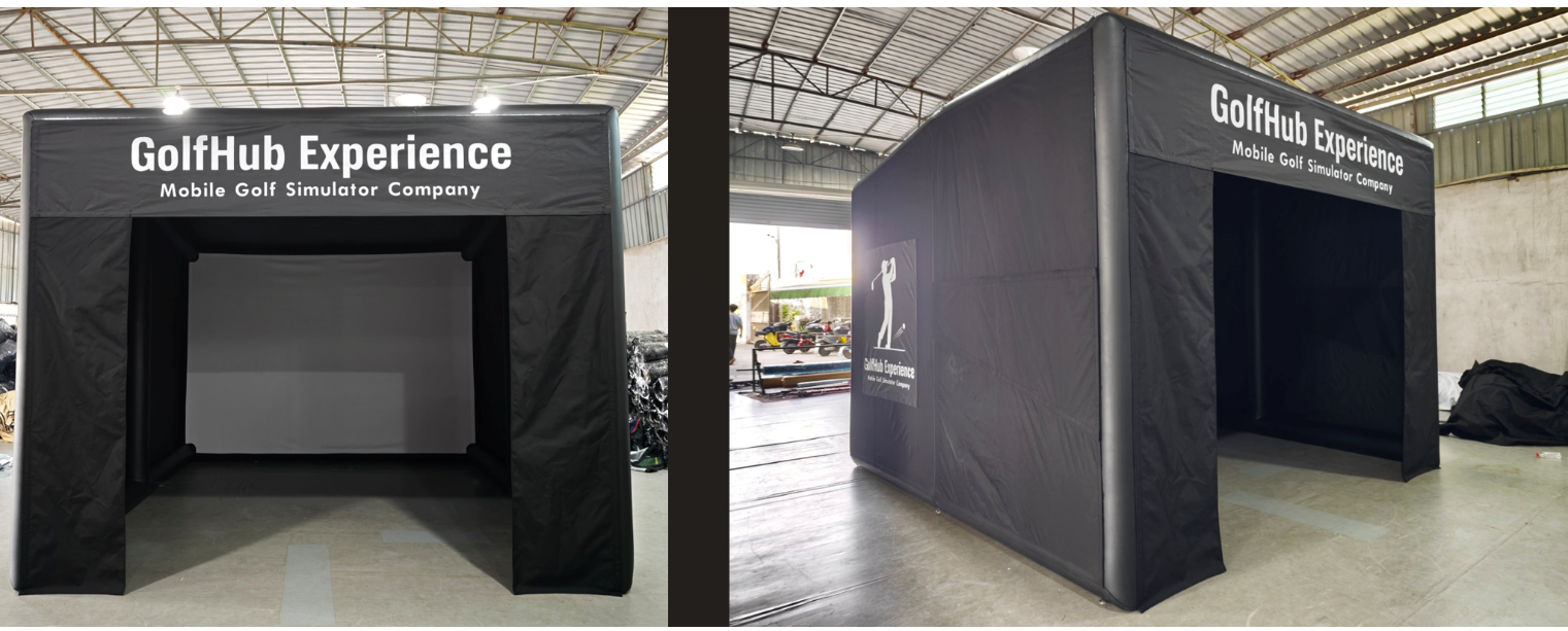 Portable Inflatable Golf Field Tent Portable Inflatable Golf Field Tent