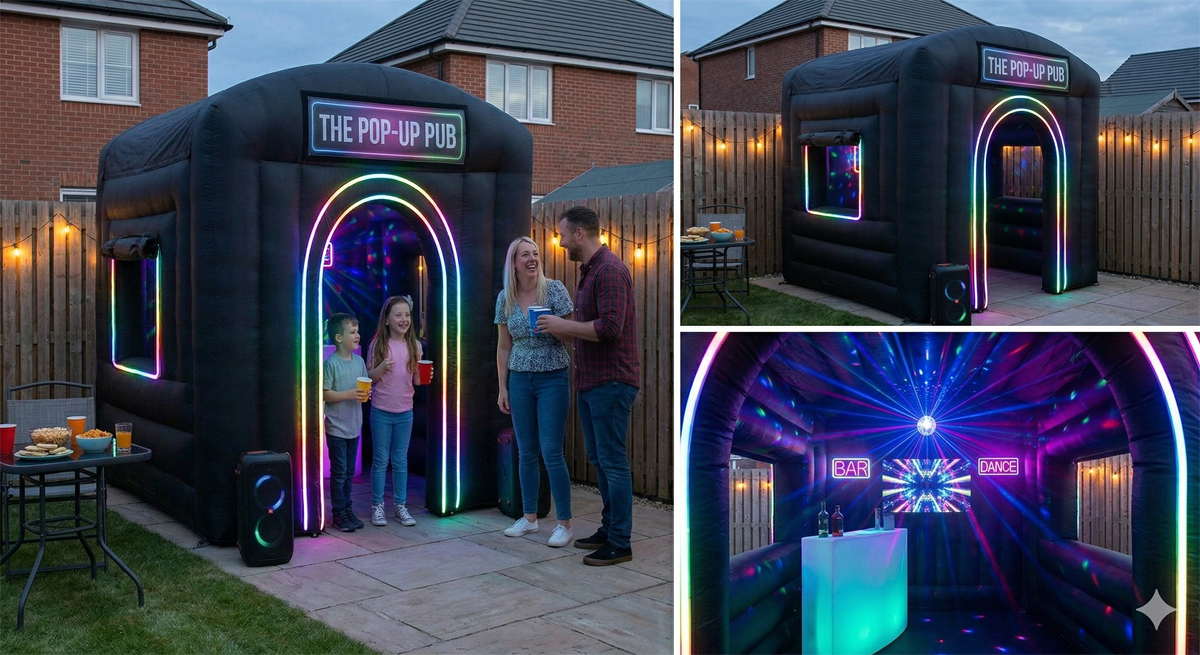 Inflatable Nightclub Tents & Pop-Up Bars