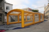 Size: 10mL x 5mW x 3mH
Material:PVC tarpaulin and Clear PVC
Weight: 159kgs
Packing size: 103x82x82cm