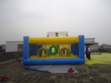 Popular Inflatable Titanic Slide With Obstacle