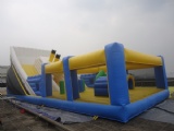 Popular Inflatable Titanic Slide With Obstacle