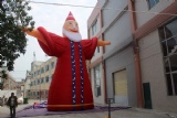 New Customized Inflatable Father Christmas for Decoration