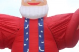 New Customized Inflatable Father Christmas for Decoration