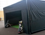 Inflatable Hitting Cage Tent for Golf Simulator