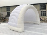 Inflatable half dome tent with LED light for party tent