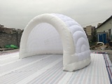 Inflatable half dome tent with LED light for party tent