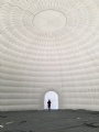 20m diameter Inflatable igloo dome tent