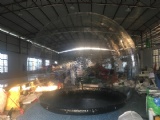 5m Inflatable performer snow globe