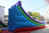 Inflatable slippery slope game