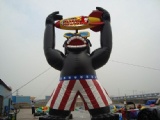 Inflatable Gorilla Ballnoon for advertising