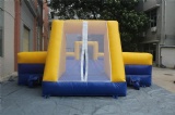 Inflatable soap football field with inflatable floor