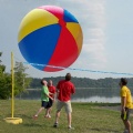 Huge inflatable volley ball