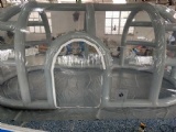 Airtight frame inflatable bubble tent