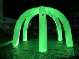 Inflatable dome archway shape inflatable decoration with LED light