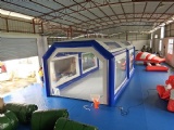 Size:8mLx4Wx3mH or can be customized
Material:PVC tarps (commerail grade)
Weight about :112kgs
Packing size:100x75x75cm
