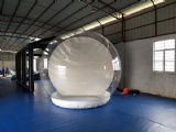 Inflatable snow dance globe