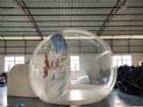 Size:5m diameter or can be customized
Material:PVC tarps + Clear PVC
Color & Size:can be customized
Packing size:93x60x60cm/74kgs