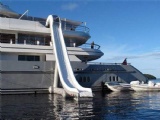 Floating Yacht Slide