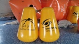 Inflatable advertising water floating buoy