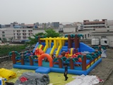 New design Inflatable Forest Amusement Park for kids