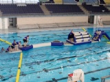 Inflatable Water Obstacle Course for Pool