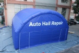 Size:9.1mLx9.1mWx5.2mH
Material:PVC tarps and Clear PVC
Weight of tent about :254kgs
Packing size:148*110*110cm