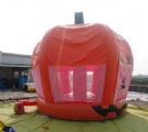 Giant Outdoor Inflatable Apple Bouncer House for Camping