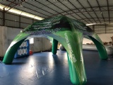 Inflatable exhibition 4 legs dome