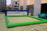 Floating court inflatable volleyball field