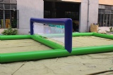 Floating court inflatable volleyball field
