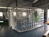 Inflatable Clear Cube Booth For exhibition