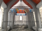 Air blow-up church tent mobile inflatable church