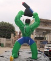 Muscle man hulk inflatable