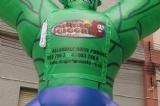 Muscle man hulk inflatable