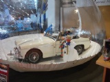 Snow globe car show case