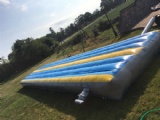 Backyard Lawn Water Slip Slide