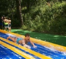 Backyard Lawn Water Slip Slide